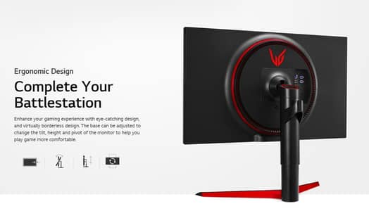 LG 27GL850-B 27” 144Hz Gaming Monitor