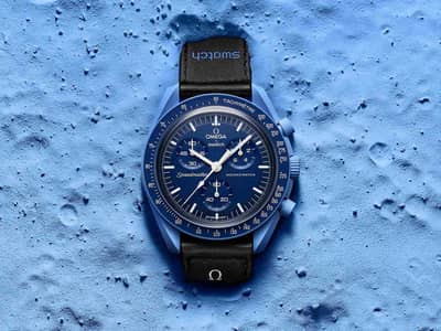 OMEGA AND SWATCH CORONOGRAPH WATCHES