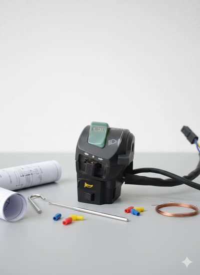 universal handlebar  assembly left side