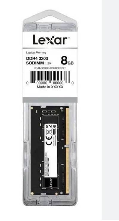 Lexar 8gb 3200mhz ddr4