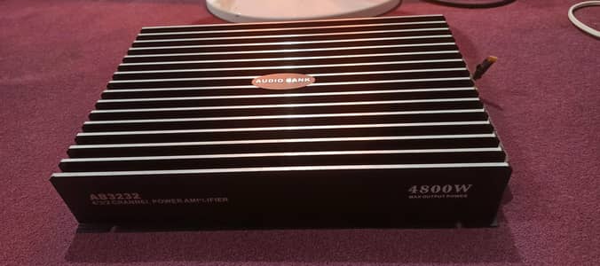 Channel Power Amplifier. 4800w