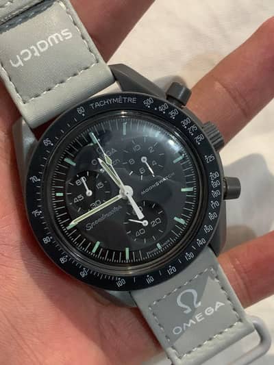 OMEGA AND SWATCH CORONOGRAPH WATCHES