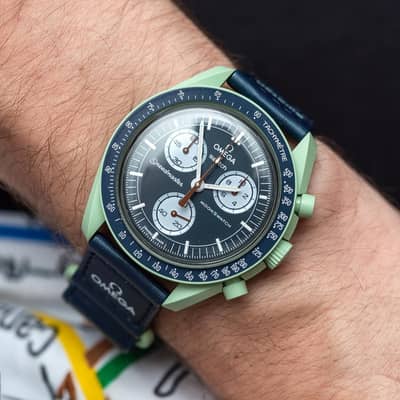 OMEGA AND SWATCH CORONOGRAPH