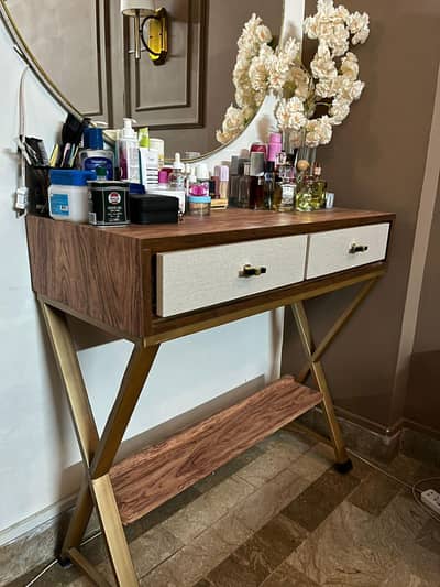 console dressing table brand new