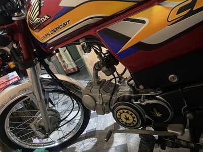 Honda CD 70 CC 2025 model fresh condition
