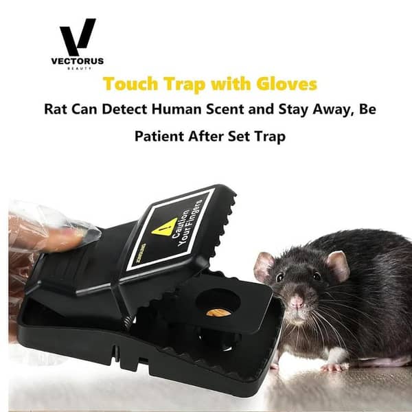 Mouse Catcher Mouse Traps for Home – Quick & Effective Snap Traps for Mice, Heavy Duty Plastic Mouse trap Rat Catcher - good quality