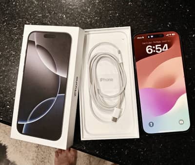 iPhone 16 Pro Max 256GB PTA Approved – 100% Battery – Warranty