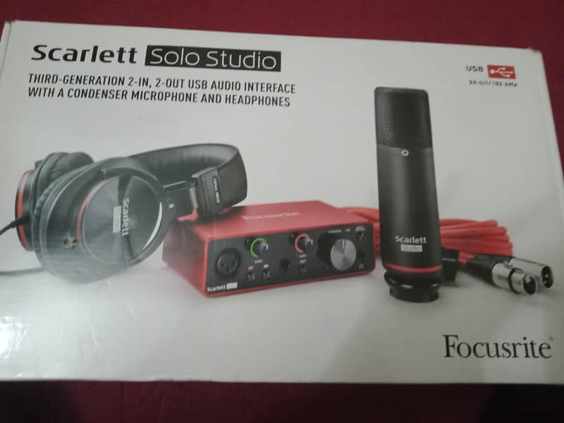 Focusrite 3rd Generation Complete Kit 0