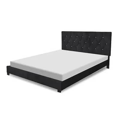 Bed black colour poshish