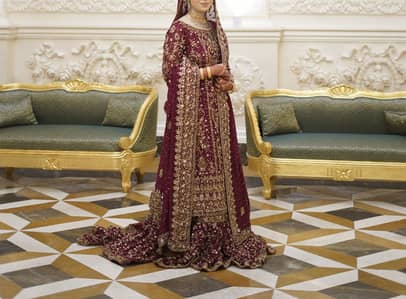 Bridal Designer Lehnga for Sale, 10/10 condition