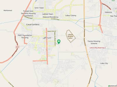 9.50 marla plot available in Nargis Block of Bahria Town Lahore