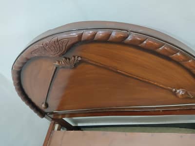 single bed with mattress