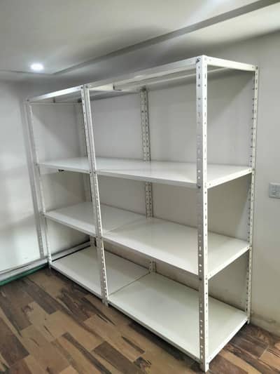 Store Racks/Angle slotted Racks/ware house racks New and Used.