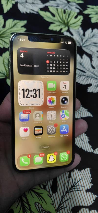 iphone 12 pro Pta approved 128gb