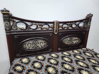Very Strong Wooden Double Bed
