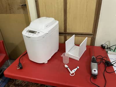 Automatic Bread and Dough Maker Panasonic with Food Cutter/ Imported