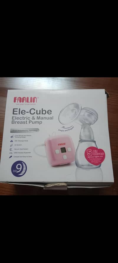 farlin electric and manua breastl pump