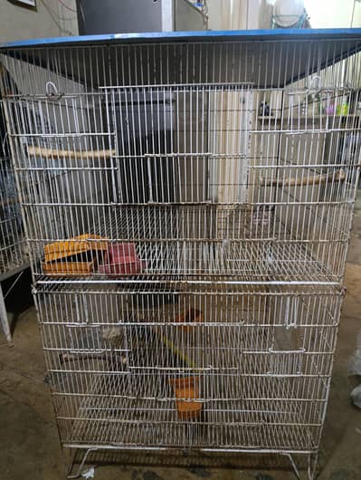 lovebirds cage. 2 in 1 for sale