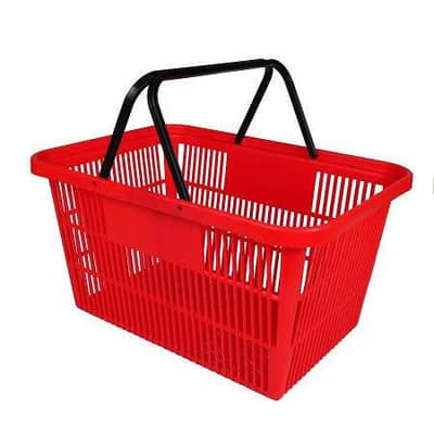 Hand Basckets, Shopping trollies, Cash counters, Pharmacy counters