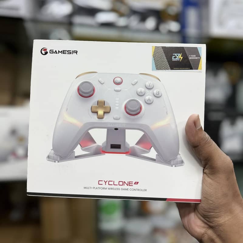 GameSir Cyclone 2 Multiplatform Controller - Phantom White 0