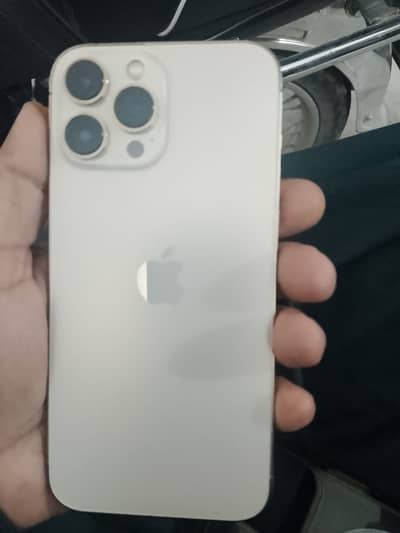 I phone 13 pro max gold color non pta 97 battery health 256