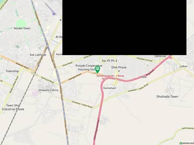 9 Marla Facing Park Plot For Sale In DHA phase 4 KK