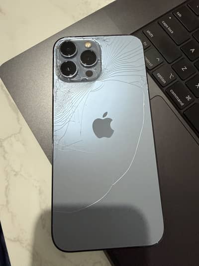 IPhone 13 pro max 256GB PTA Approved Sierra Blue 84% Battery For Sale