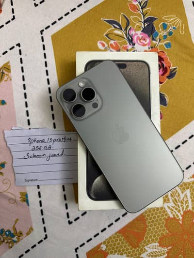 Iphone 15 pro max hk 03323080547