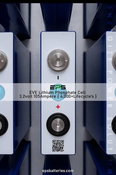 EVE LF105 amp lithium cell and battery