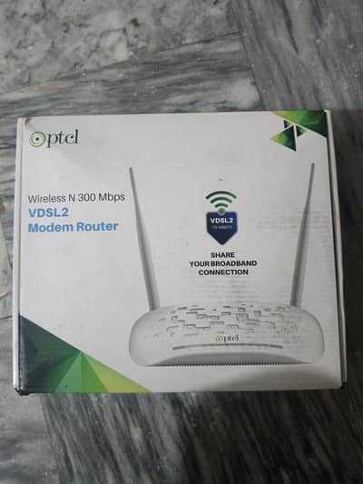 PTCL Modem brand new condition