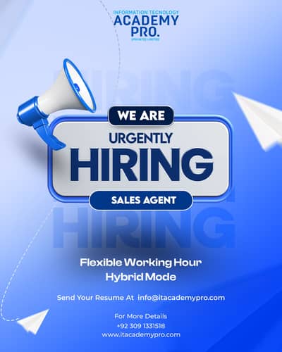 HIRING SALES AGENT
