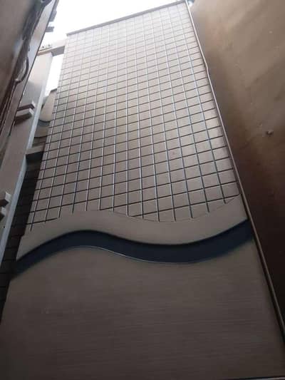 Bed with side tables