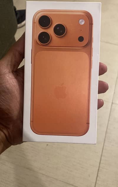 17 Pro 256gb orange PTA Approved E sim model