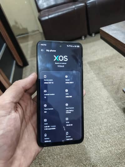 Infinix Hot 12 Don't miss it, good condition, officially PTA approved