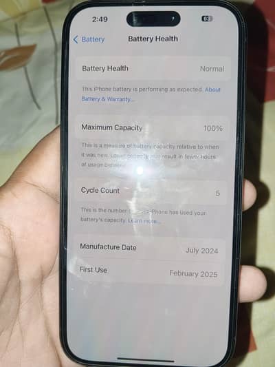 iphone 15 balck color 10 by 10 under apple warranty