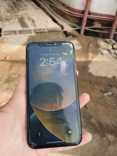 Apple iPhone X 256GB Non-PTA | Panel & Back Glass Broken