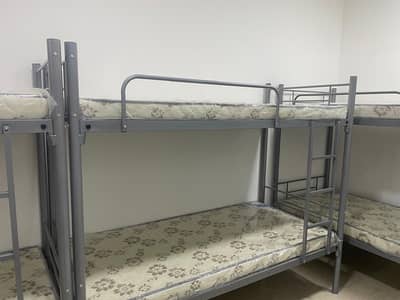 Heavy-Duty Steel Bunk Bed for Sale – Ideal for Two Kids