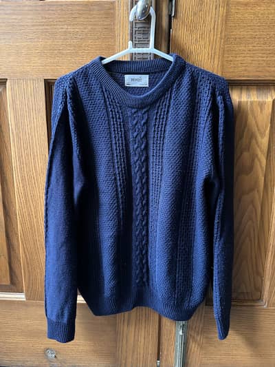 Classic Dark Blue Sweater