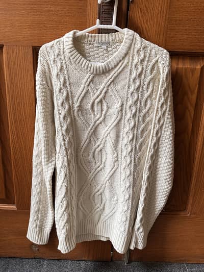 Classic White Sweater