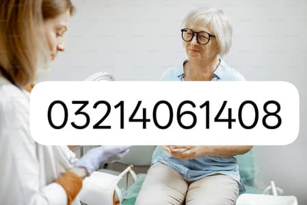 I want a nice female for my old mother care for UK London