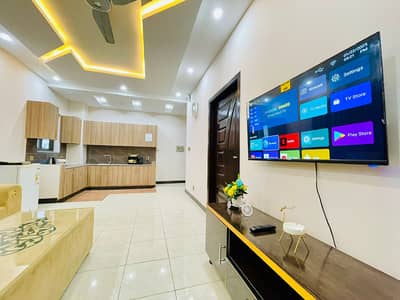 Dailys Bases shortly stay and Full furnished Apartment available for Rent safe and secure