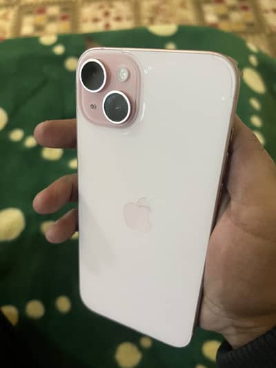 Iphone 15 plus jv 128 gb pink colour