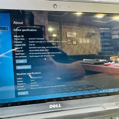 Laptop Dell Chromebook3180 Touchscreen dual core. windows 10 4GB Ram