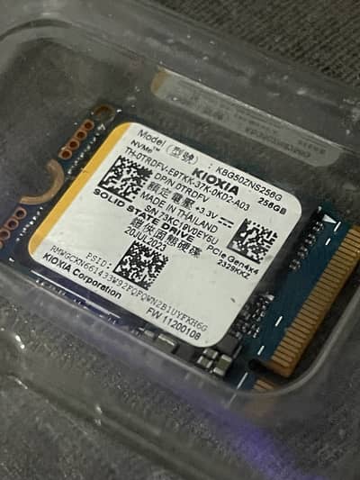 Kioxia BG5 (256gb) SSD M2 2230 nvme