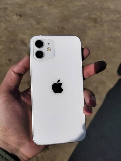 Iphone 12 PTA Approved 128GB white color