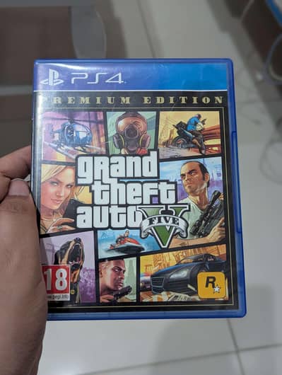 gta 5 ps4 disc