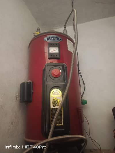 zero meter just purchased but not installled electric and gas gyser 1