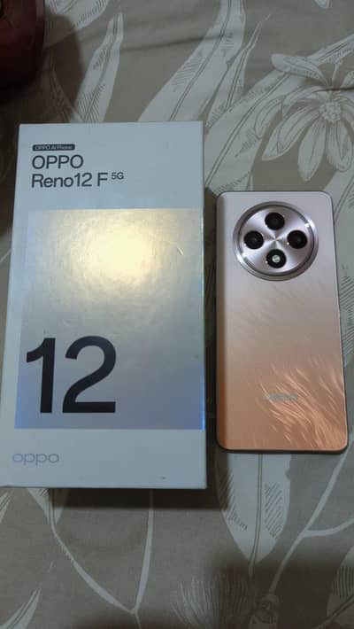 Reno 12F-5G 12/256 Complete Box Official PTA 10:10