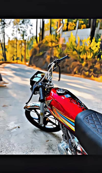 Honda 125 fully modified