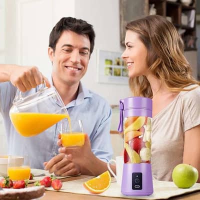 Portable Juice Blender Rechargeable | 2600 | COD Lahore